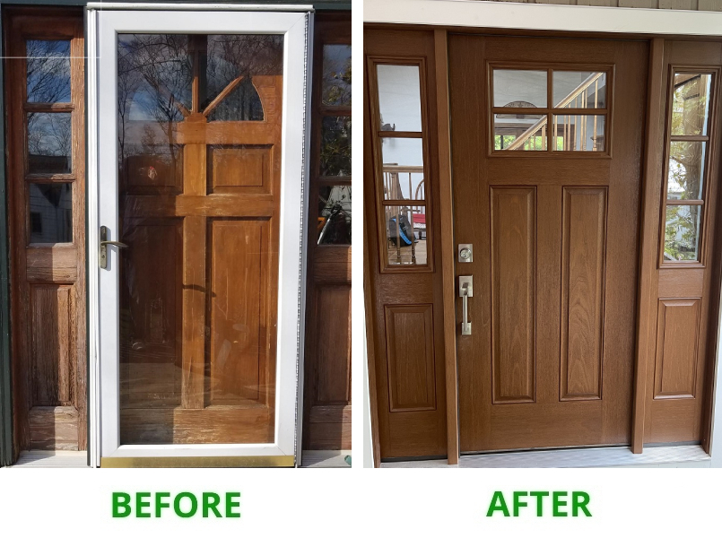 Sharp new ThermaTru door